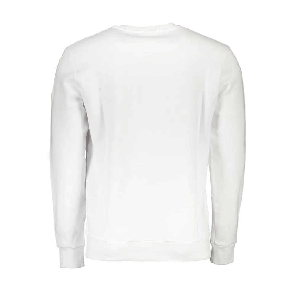 White Cotton Men Sweater