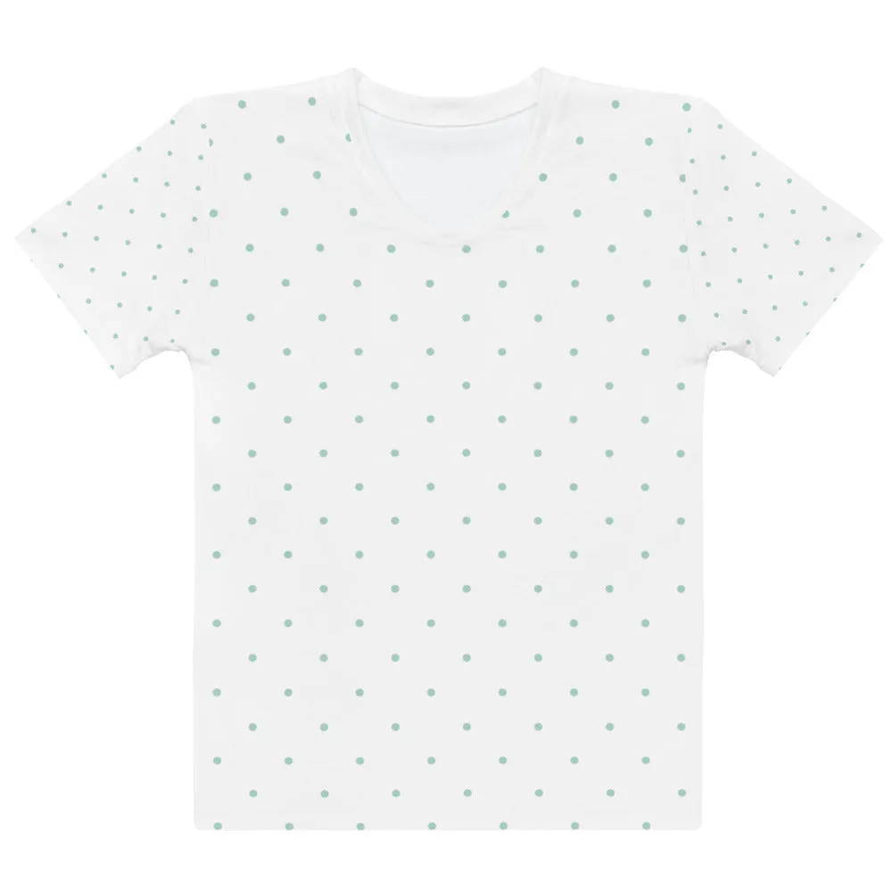 White Dots - Sustainably Made Women’s Short Sleeve Tee