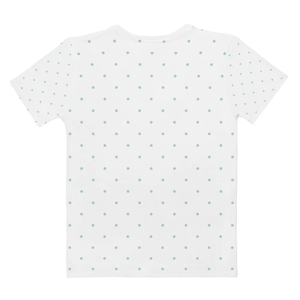White Dots - Sustainably Made Women’s Short Sleeve Tee