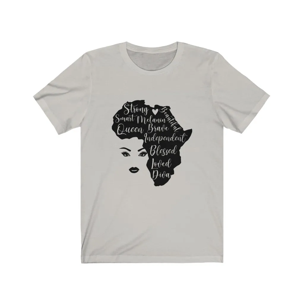 Woman's Jersey Short Sleeve Tee - Africa T-shirt