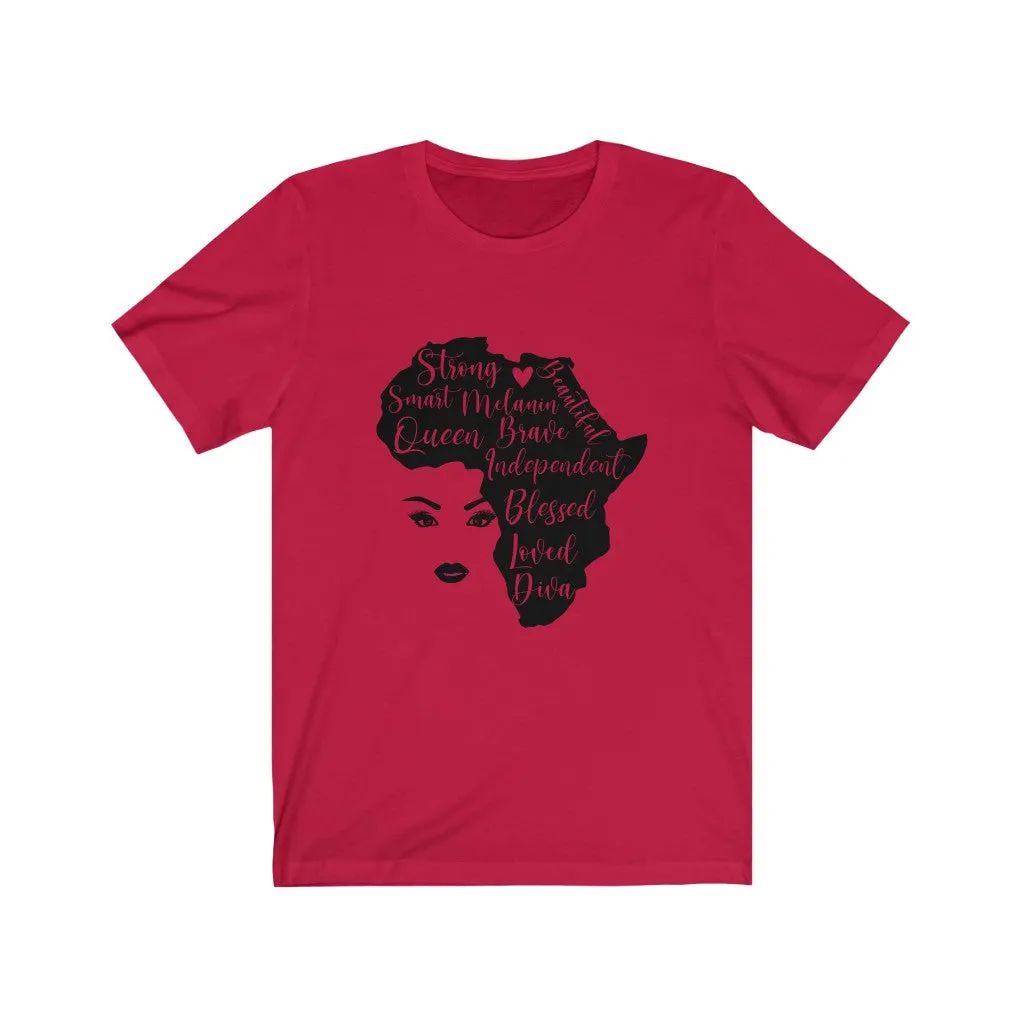 Woman's Jersey Short Sleeve Tee - Africa T-shirt