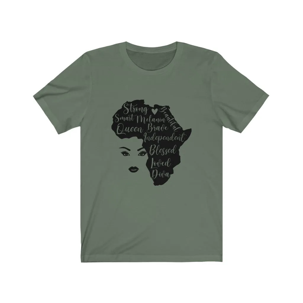 Woman's Jersey Short Sleeve Tee - Africa T-shirt