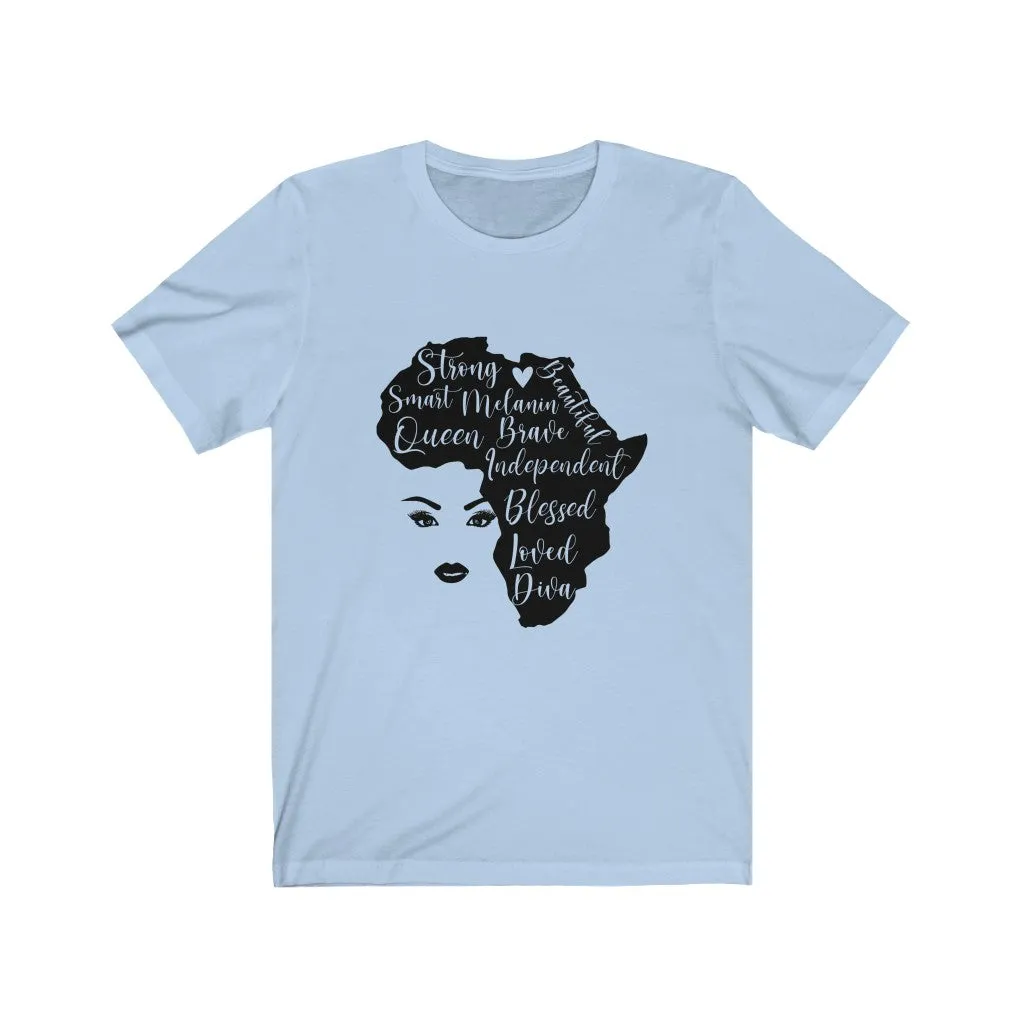 Woman's Jersey Short Sleeve Tee - Africa T-shirt