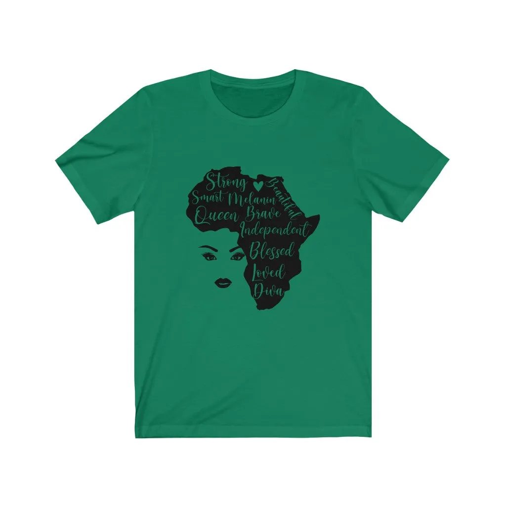 Woman's Jersey Short Sleeve Tee - Africa T-shirt