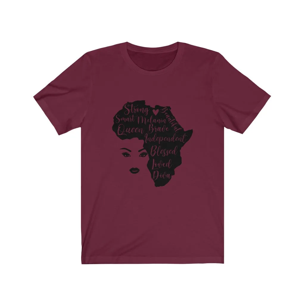 Woman's Jersey Short Sleeve Tee - Africa T-shirt
