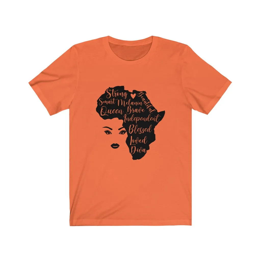 Woman's Jersey Short Sleeve Tee - Africa T-shirt