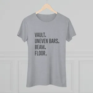 Women's Gymnastics Events - (Fitted)