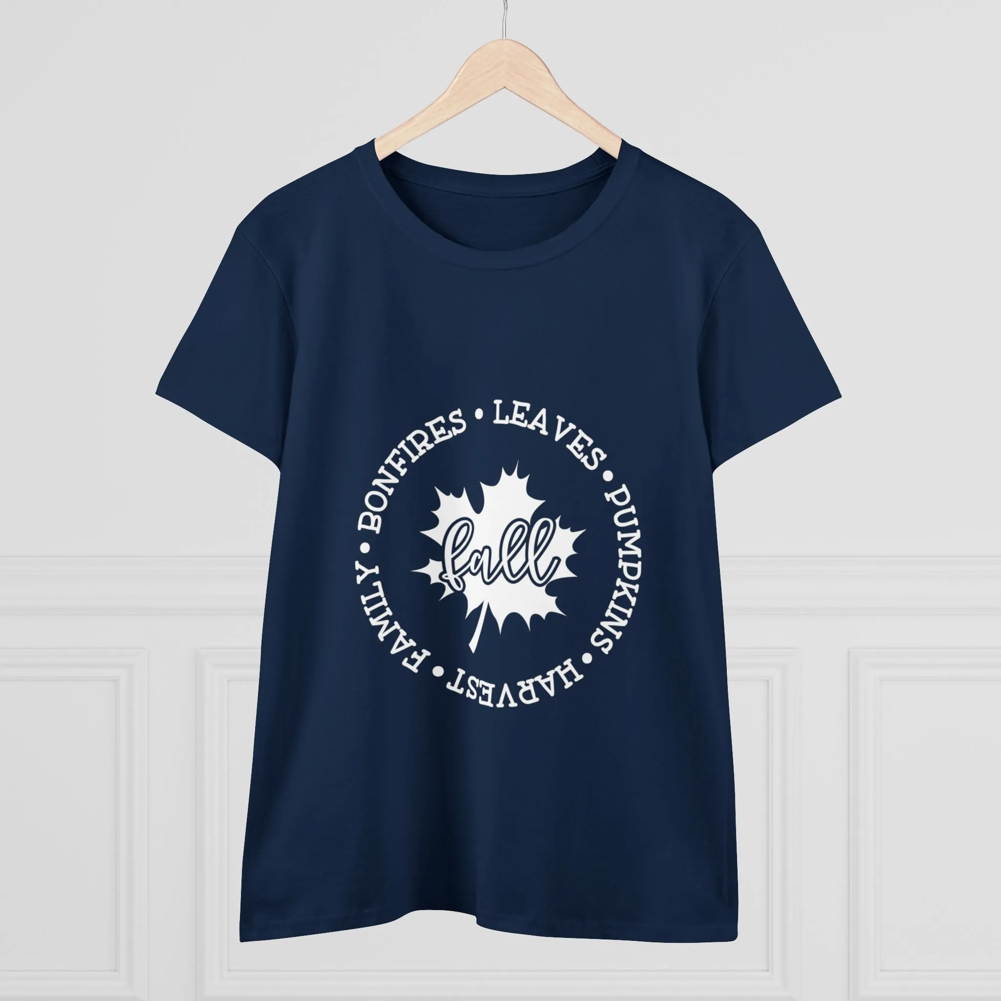 Women's Midweight Cotton Tee-Fall