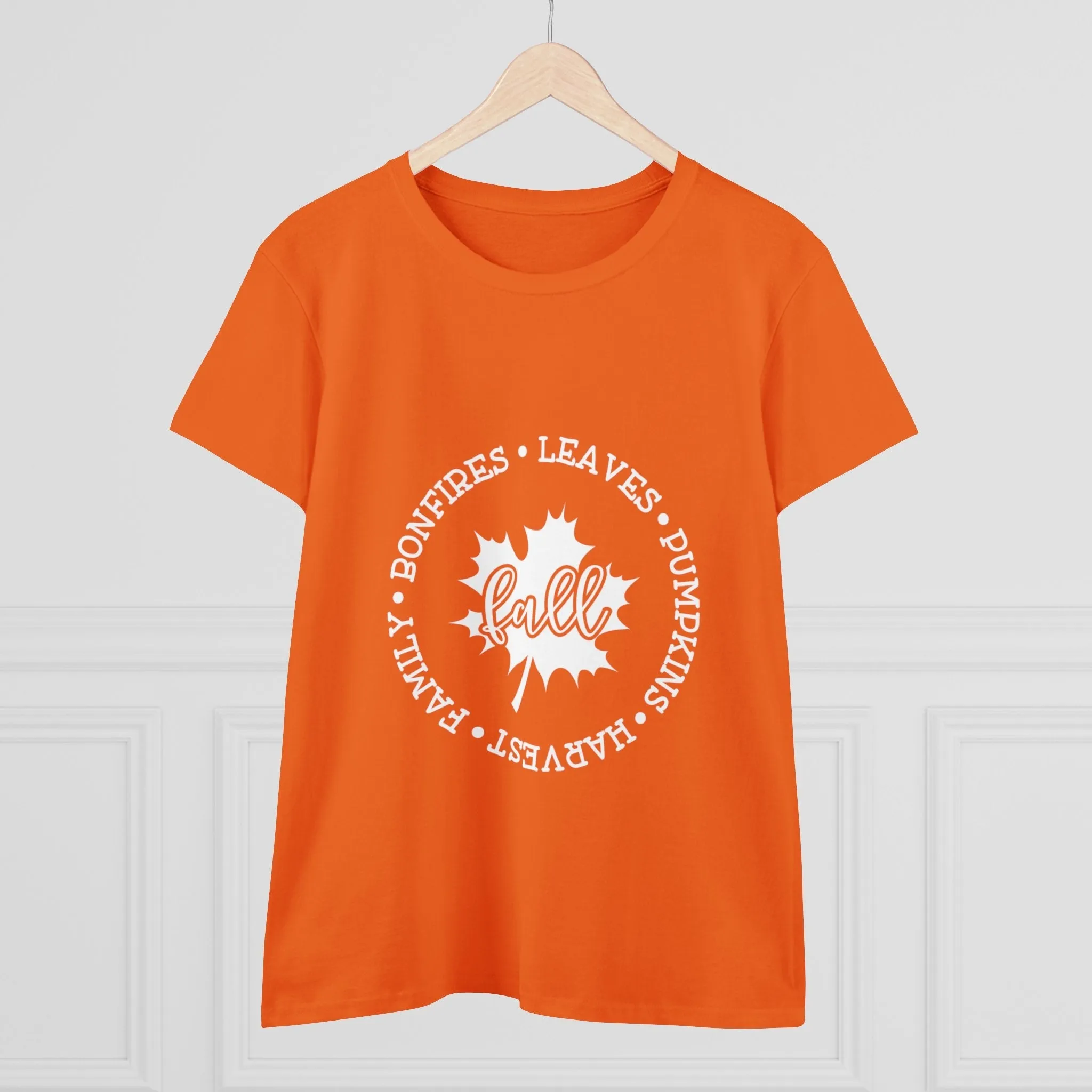 Women's Midweight Cotton Tee-Fall