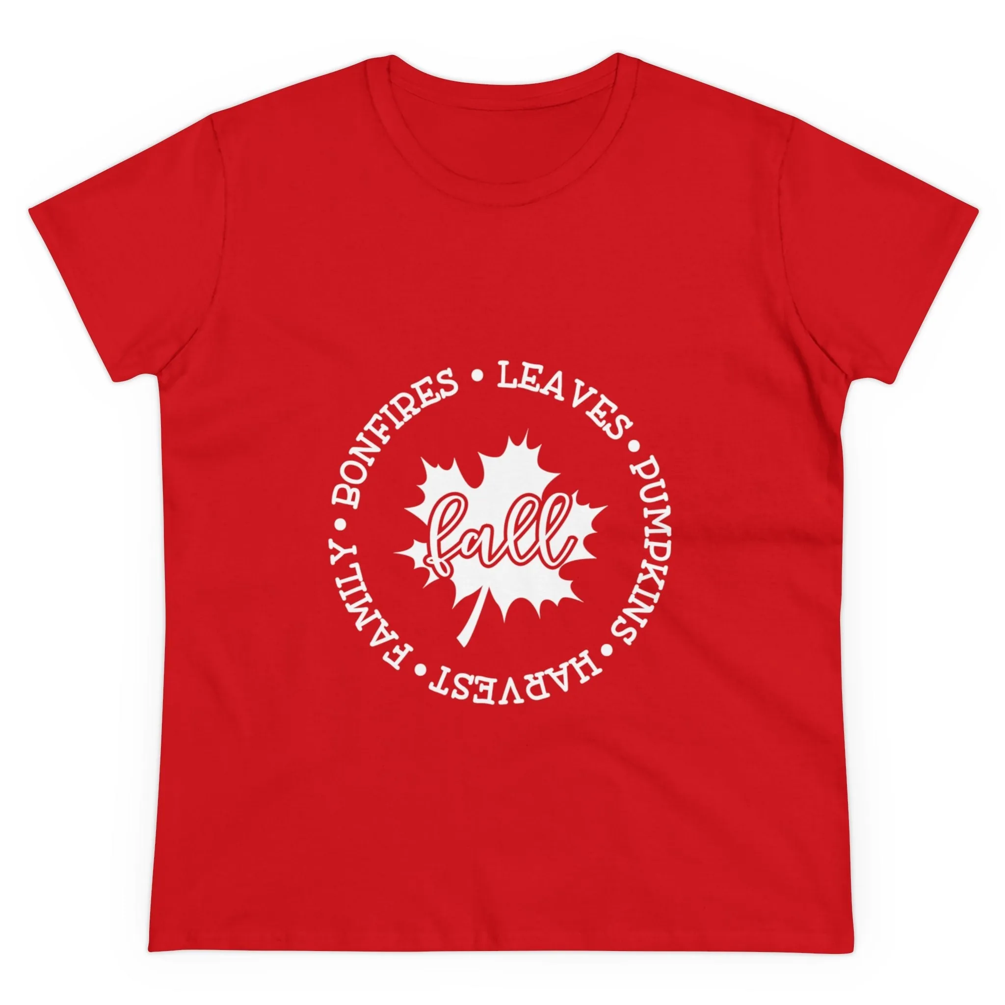 Women's Midweight Cotton Tee-Fall