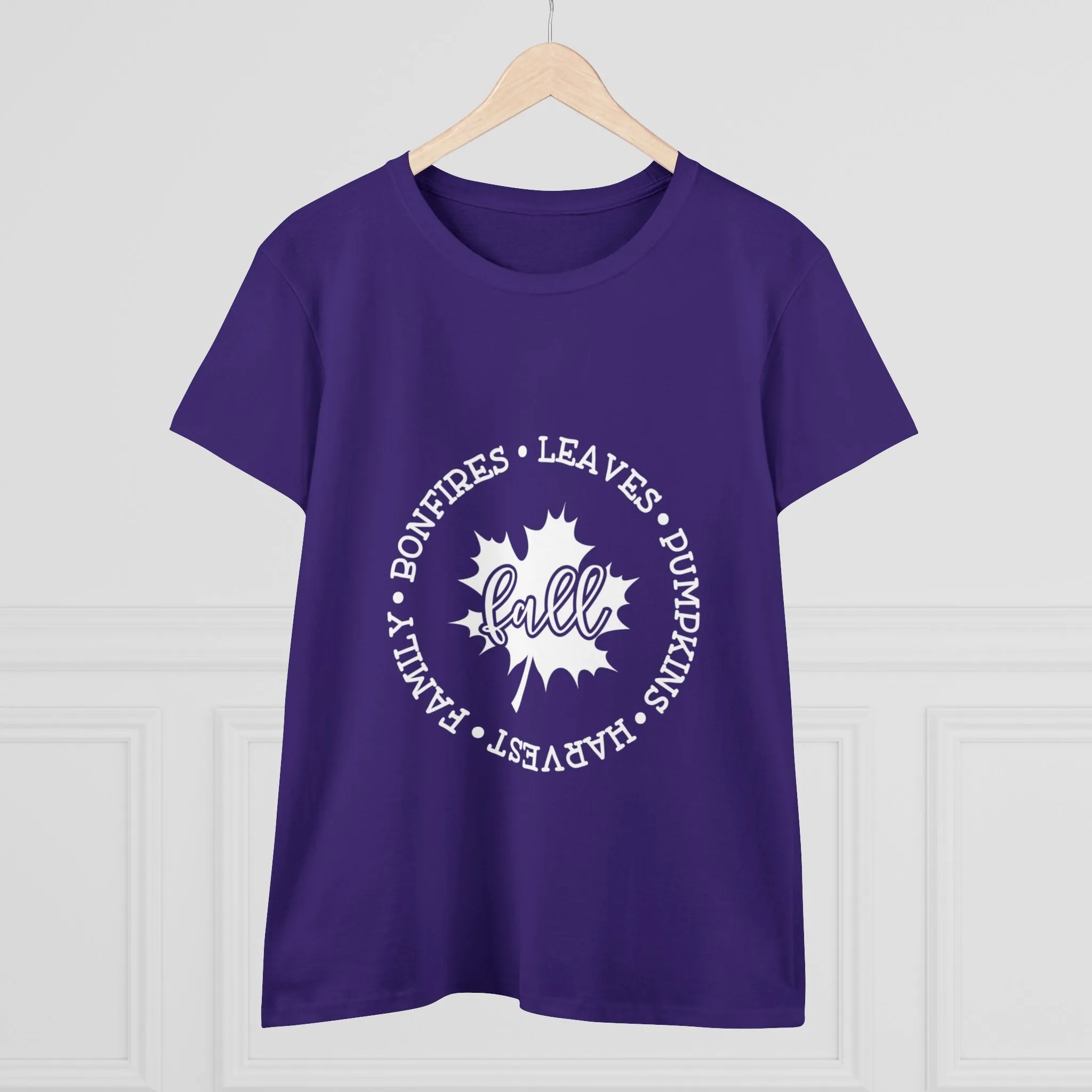 Women's Midweight Cotton Tee-Fall