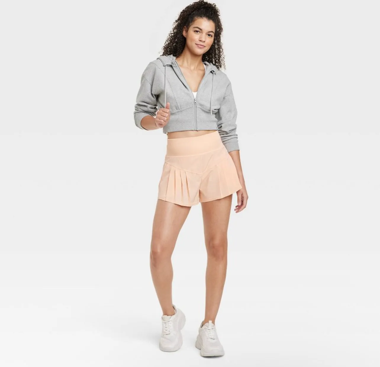 Women's Seamless Waistband Woven Shorts 2.5" - JoyLab™ Orange