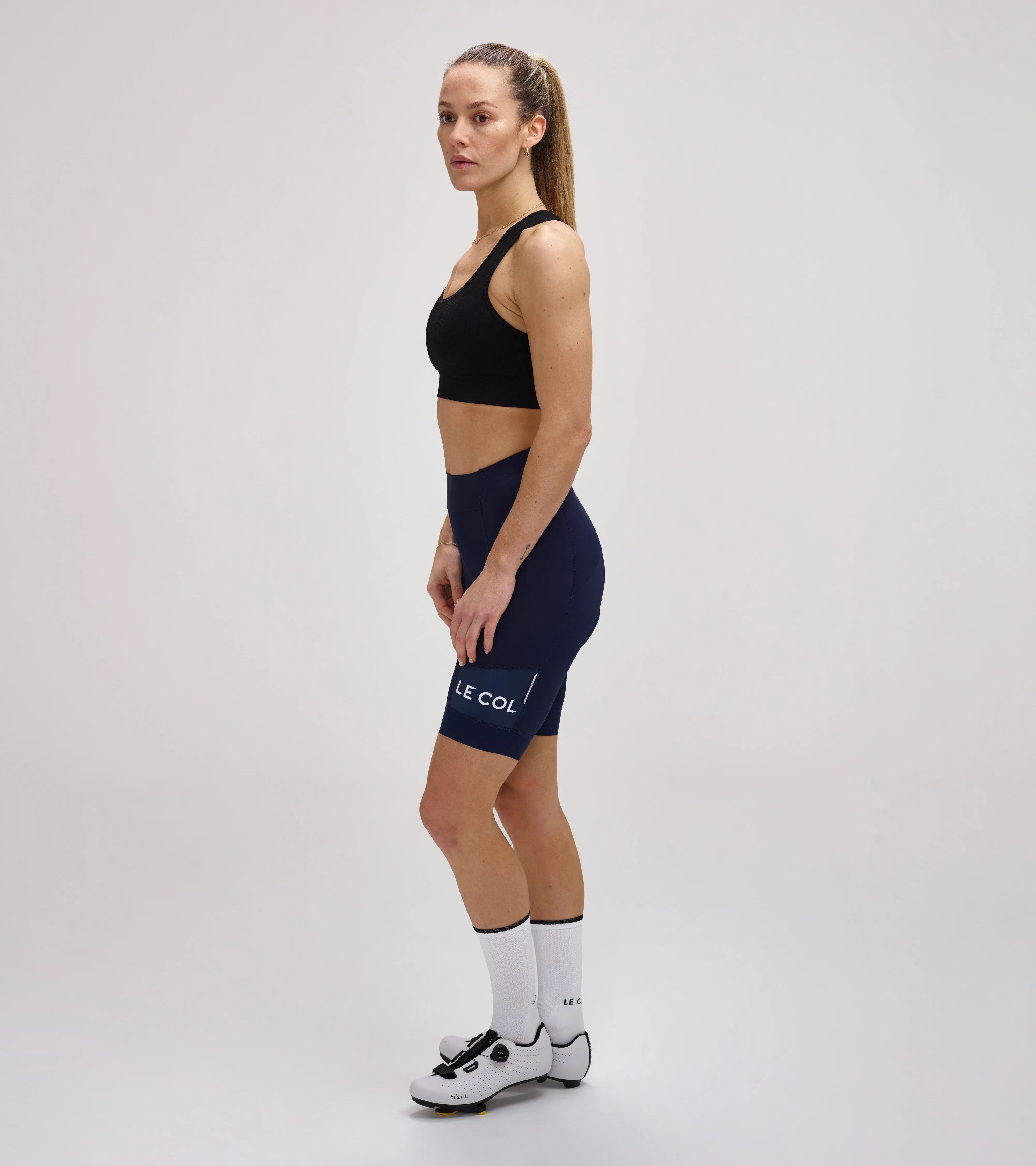 Womens Sport Waist Shorts-Short Length