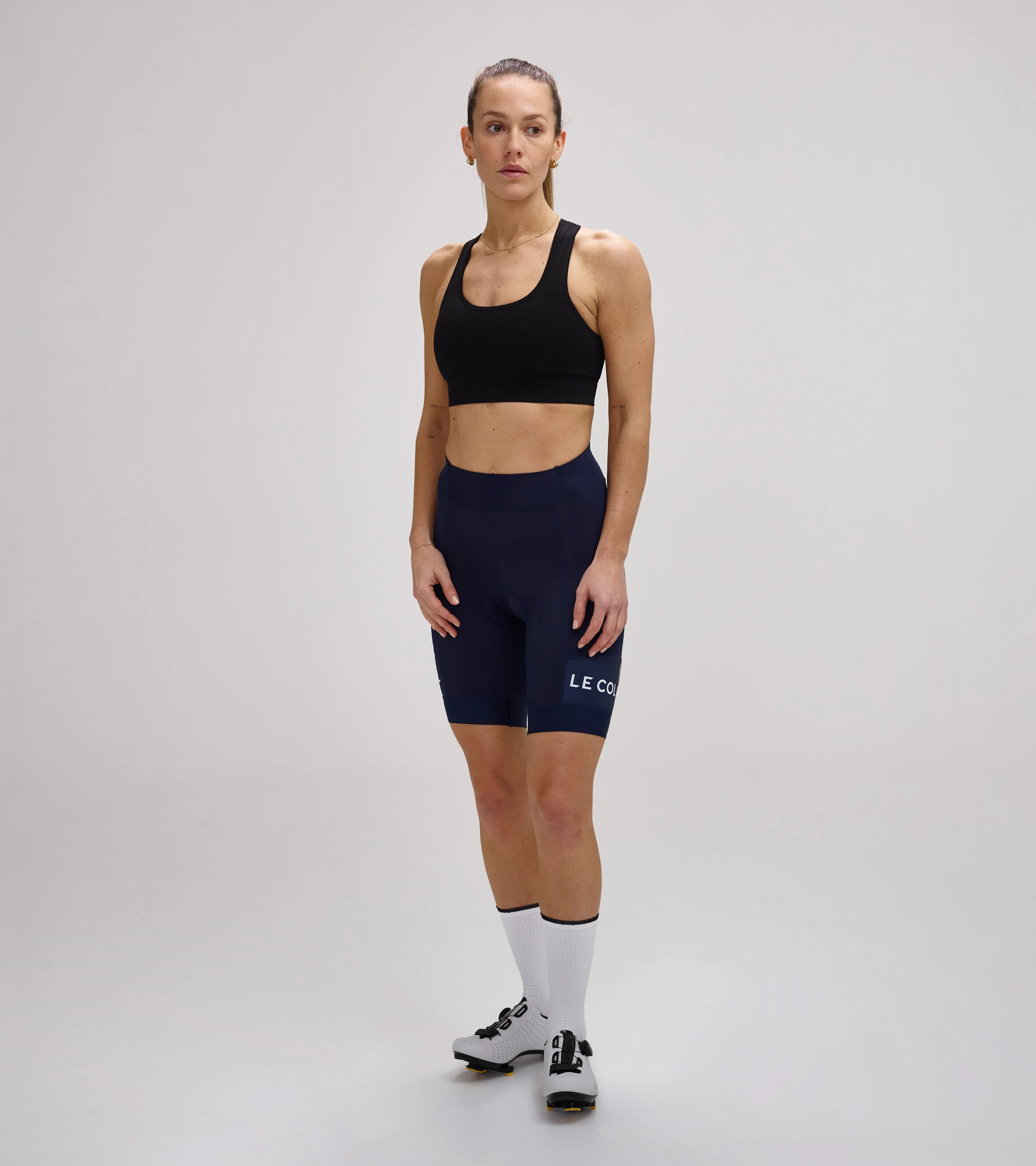 Womens Sport Waist Shorts-Short Length