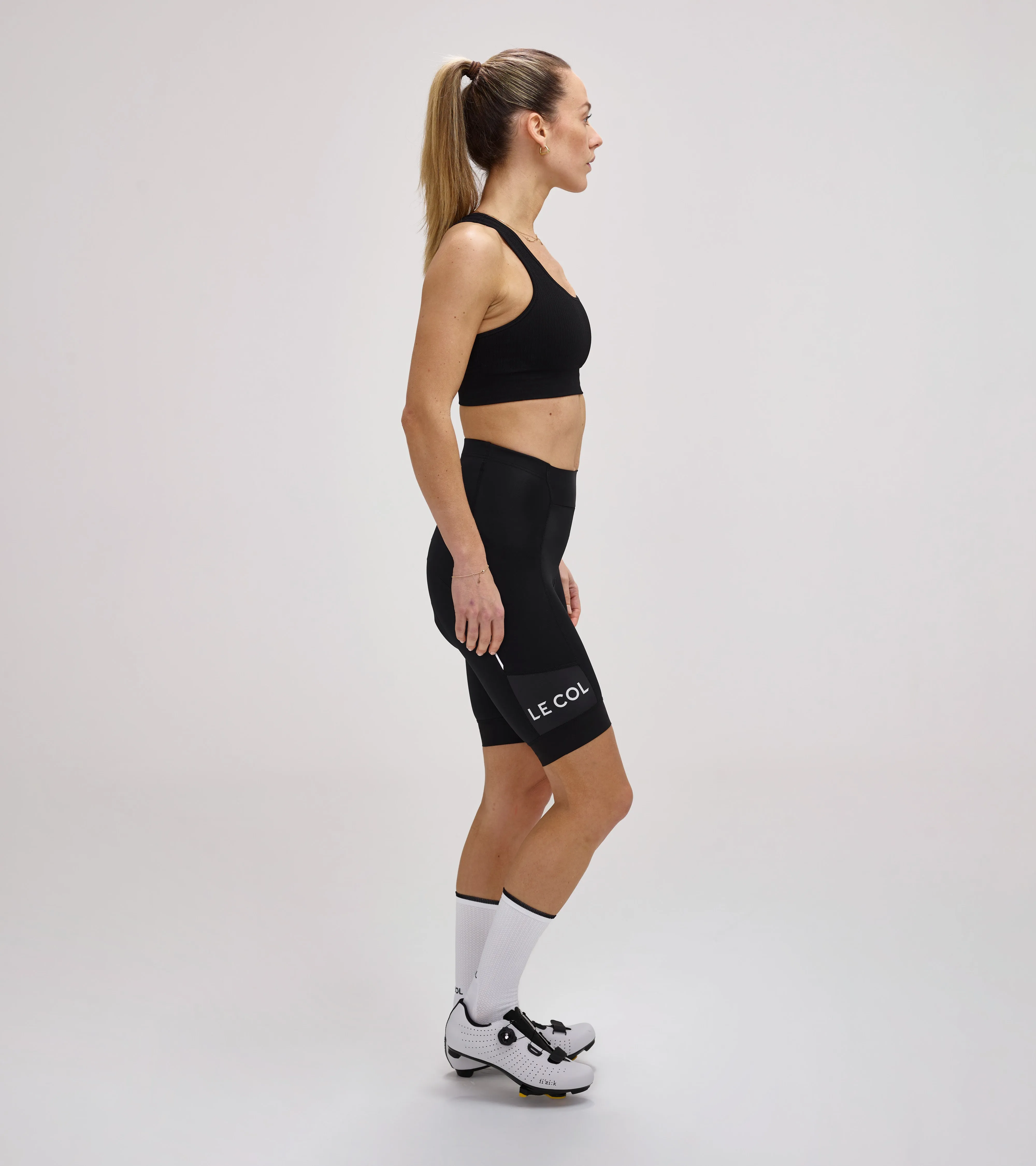 Womens Sport Waist Shorts-Short Length