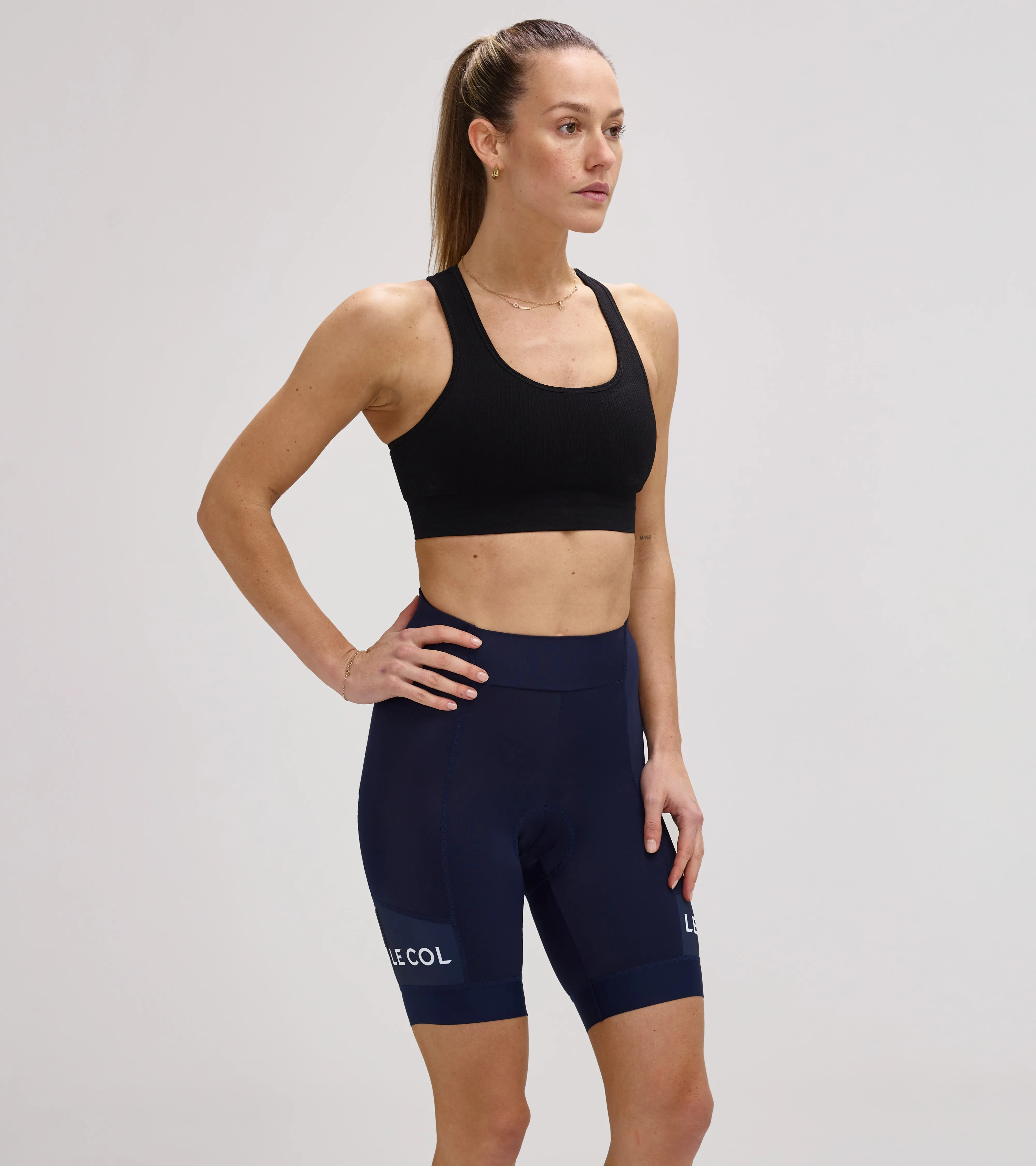 Womens Sport Waist Shorts-Short Length