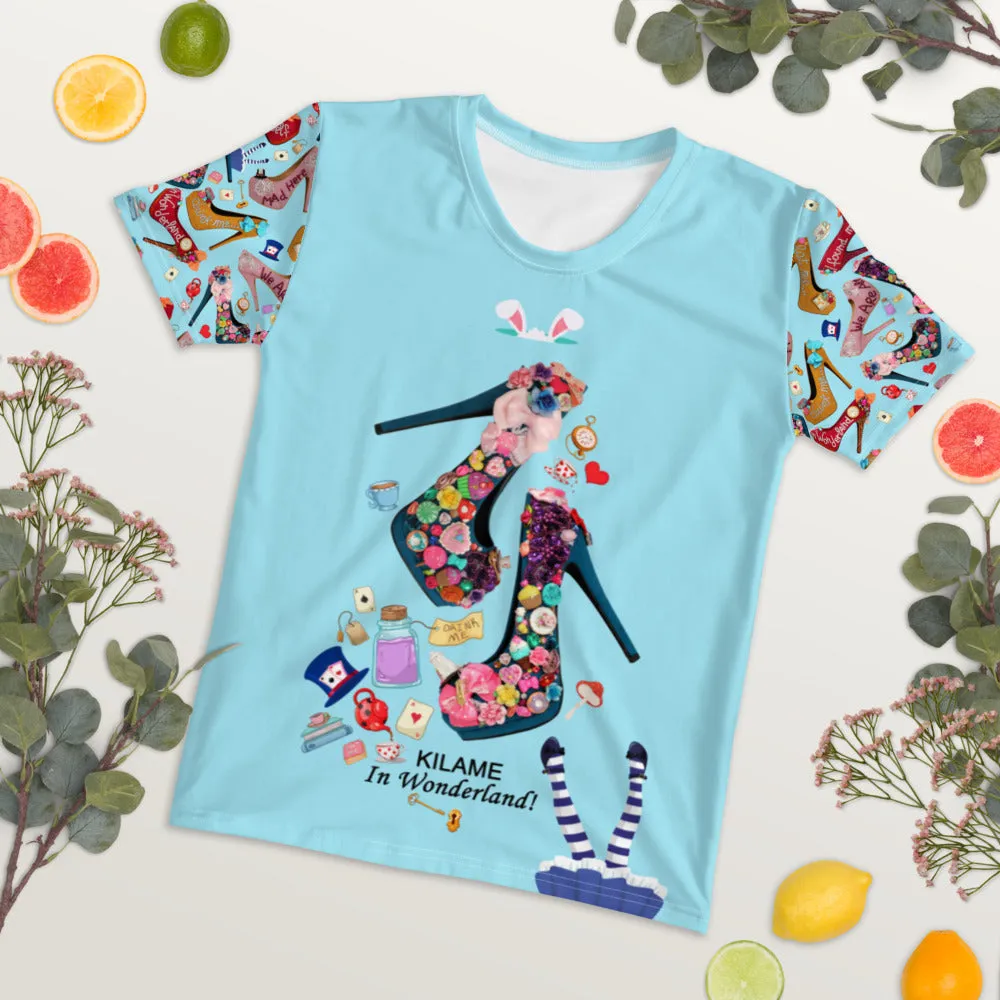 Women's T-shirt 'Alice in wonderland'