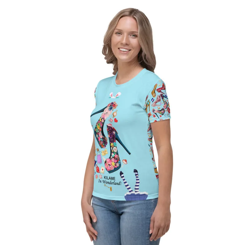 Women's T-shirt 'Alice in wonderland'