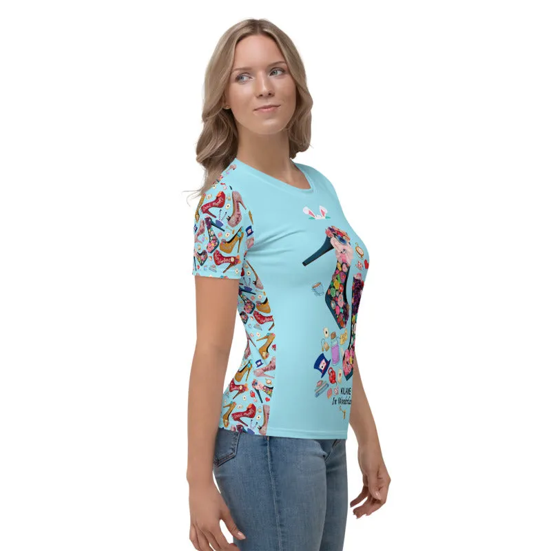Women's T-shirt 'Alice in wonderland'