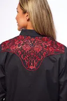 Women’s Western Embroidered Shirts -LS500-512