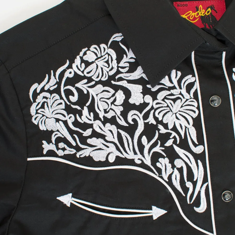 Women’s Western Embroidered Shirts-LS500-516