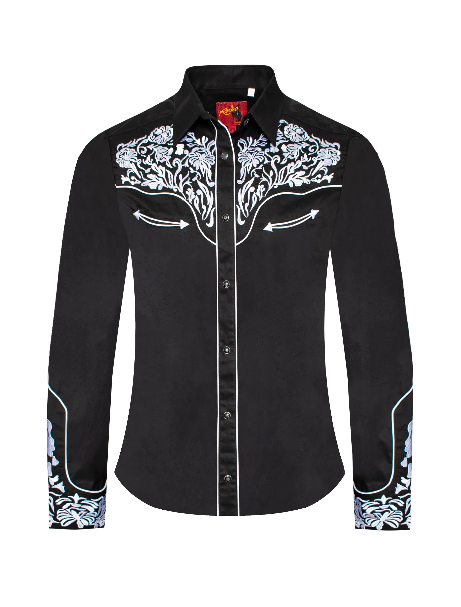Women’s Western Embroidered Shirts-LS500-516