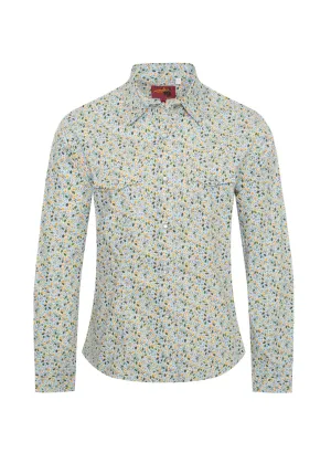 Women's Western Print Shirts -LS100-125