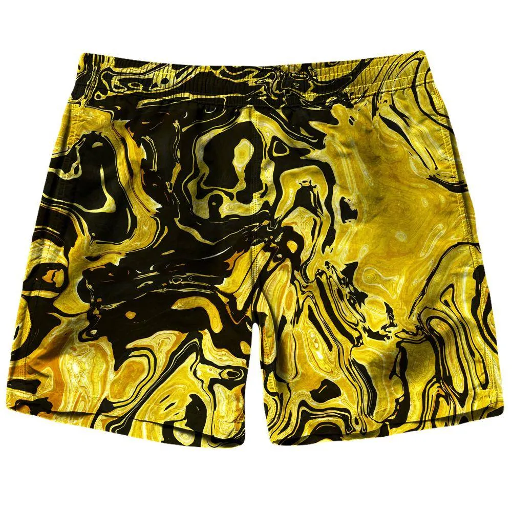 Yellow Flow Shorts