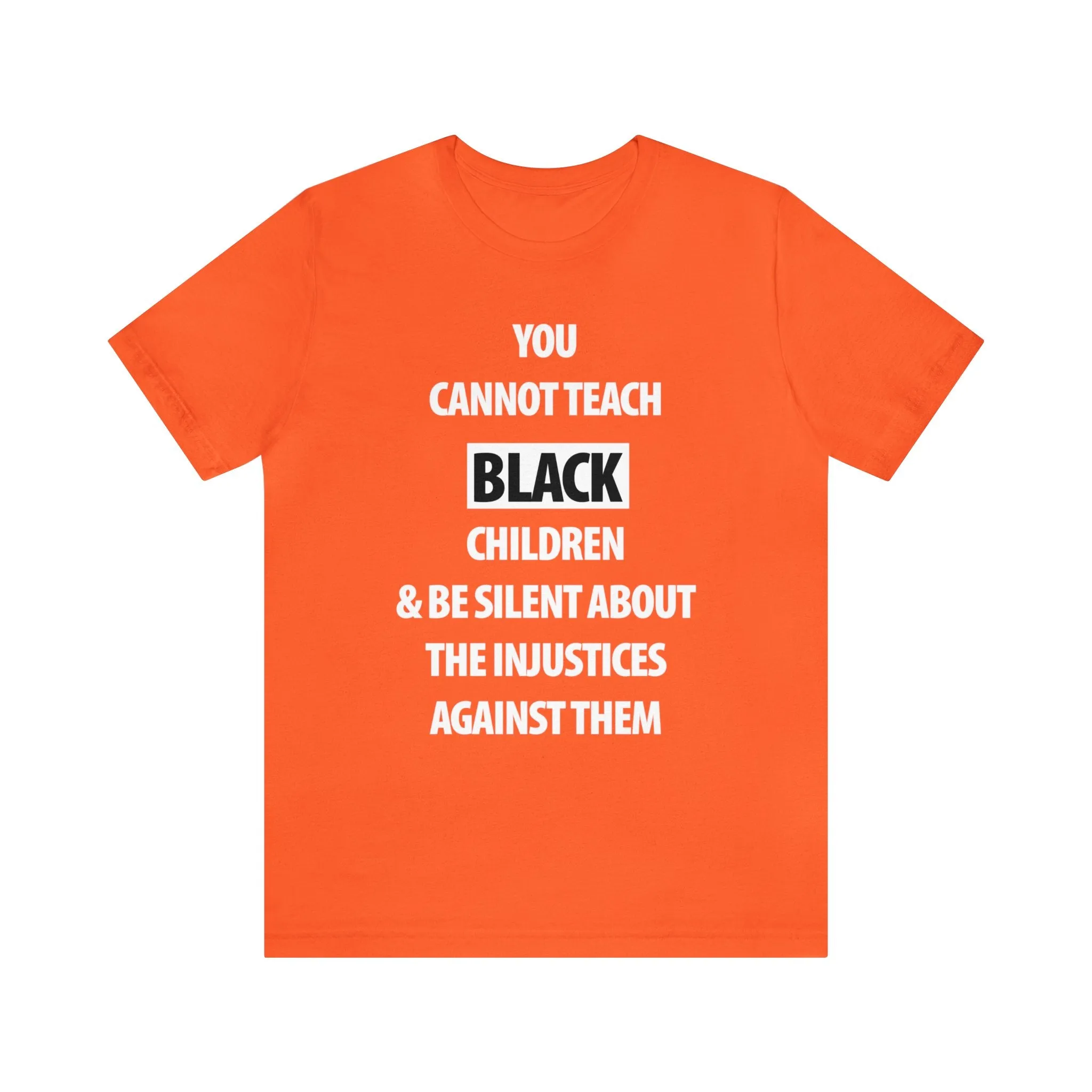 You Cannot Teach Black Children...