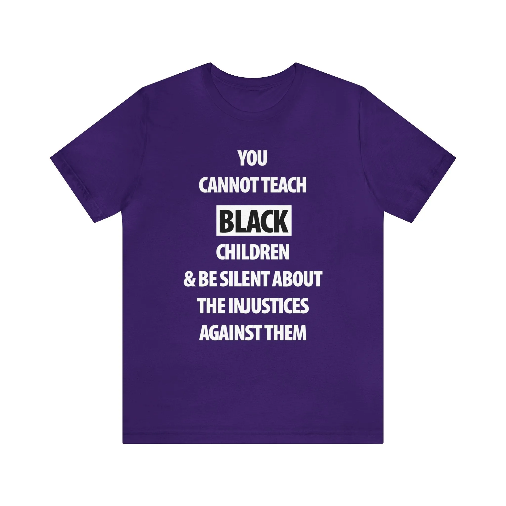 You Cannot Teach Black Children...
