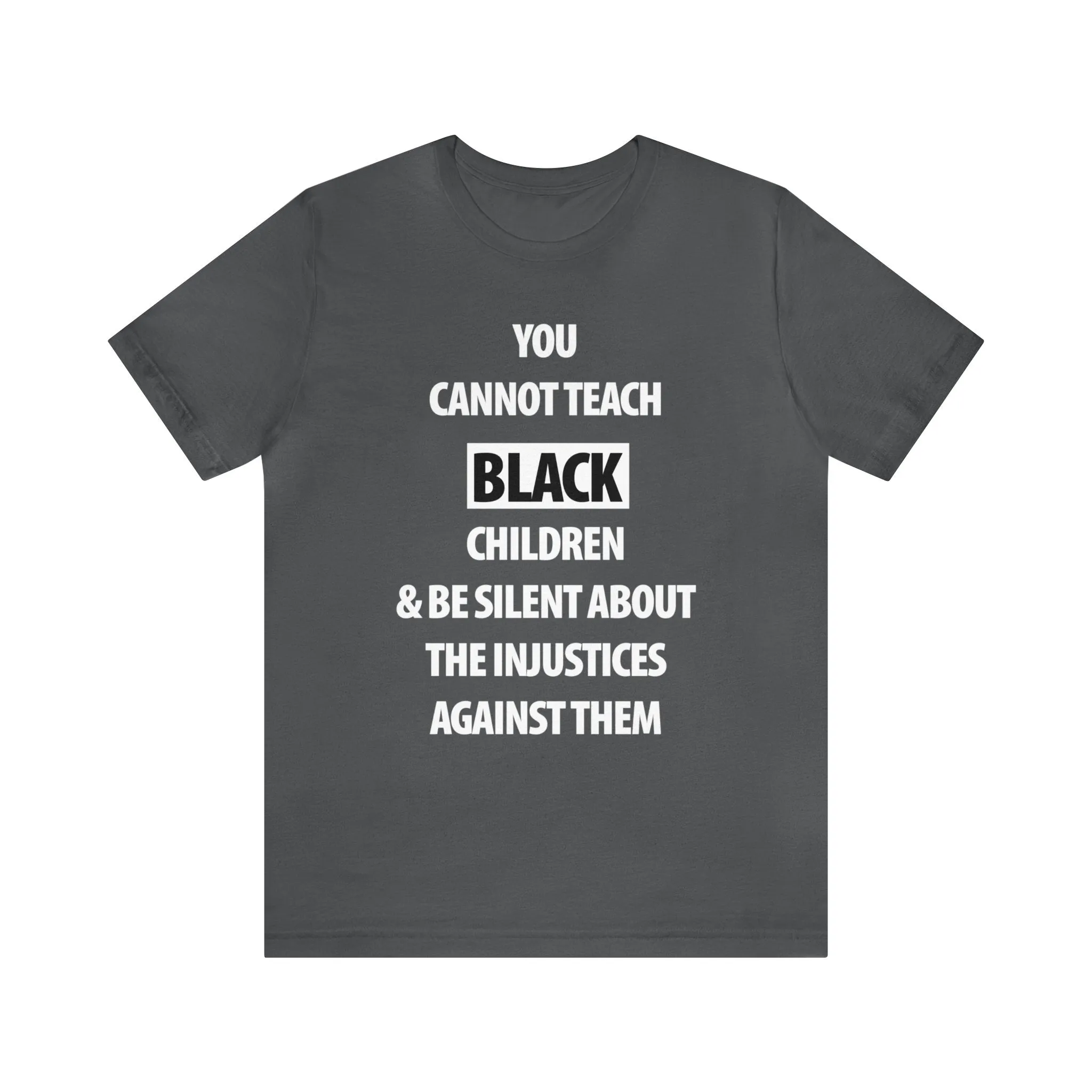 You Cannot Teach Black Children...