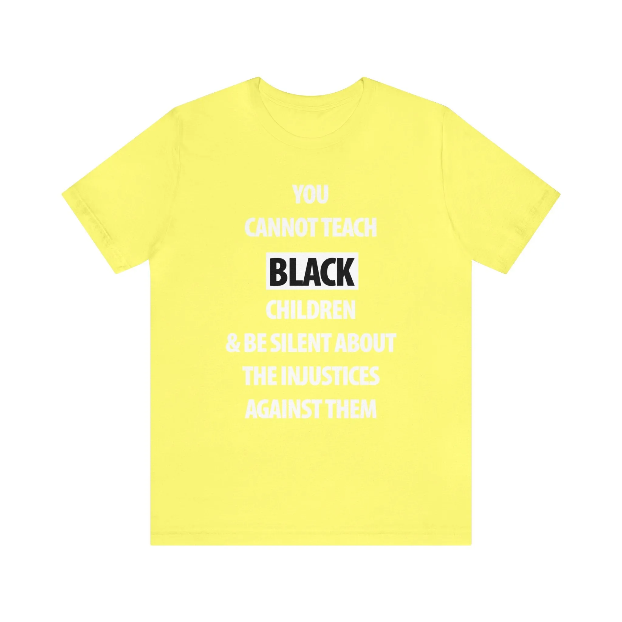 You Cannot Teach Black Children...