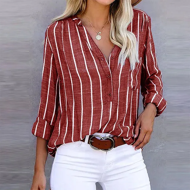 Zhenya - Elegante Blusa de Verano