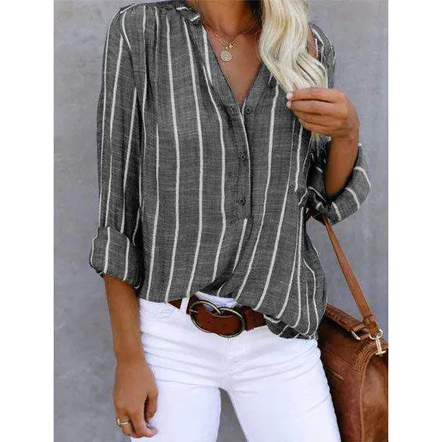 Zhenya - Elegante Blusa de Verano