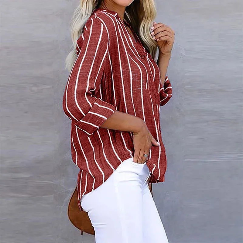 Zhenya - Elegante Blusa de Verano